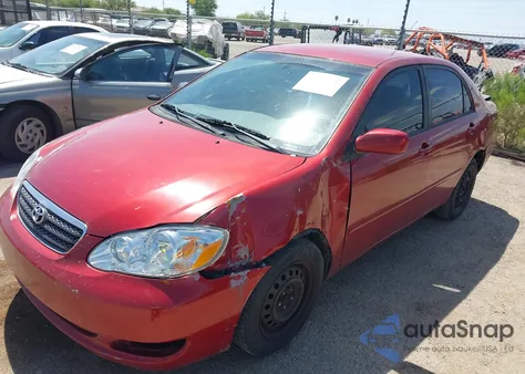 2006 Toyota Corolla Le from USA, damaged, VIN 1NXBR32EX6Z663694